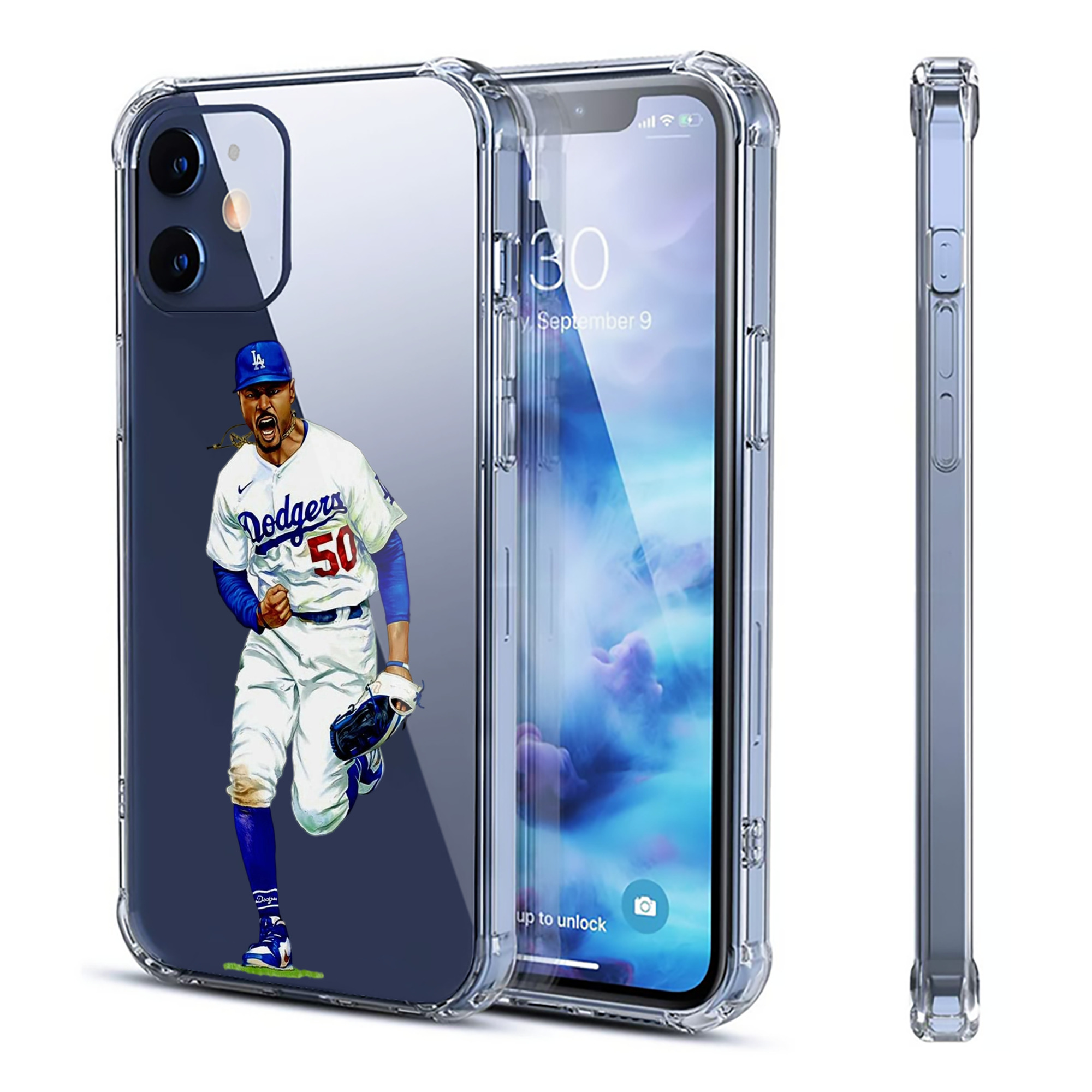  Clear IPhone 12 Case – Soft TPU With UV Print – Enhanced Drop Protection, Precise Fit, Anti-Fingerprint, Customizable Design, Scratch-Resistant, Yellow-Resistant